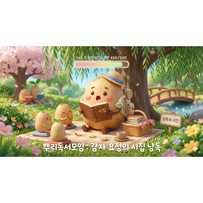 벚꽃과 함께하는 시집 낭독 피크닉